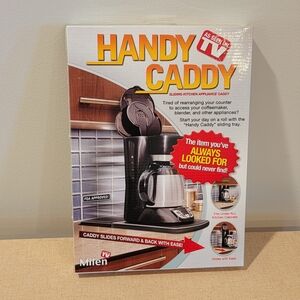 Handy Caddy‎ Sliding Kitchen Appliance Caddy New in Box